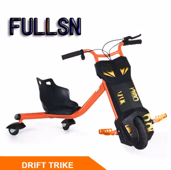 120W Trike Drift Electric Pocket Bike Mini Kids Car 3 Roues Motos